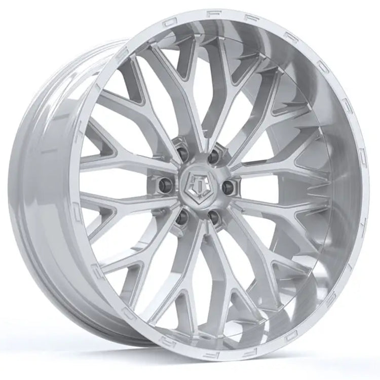 TIS 565BSM Silver Brushed Wheel