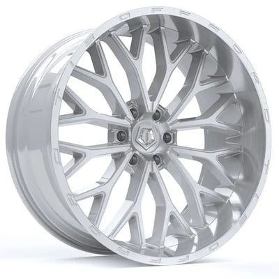 TIS 565BSM Silver Brushed Wheel
