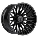TIS 566B Black Wheel - angled view