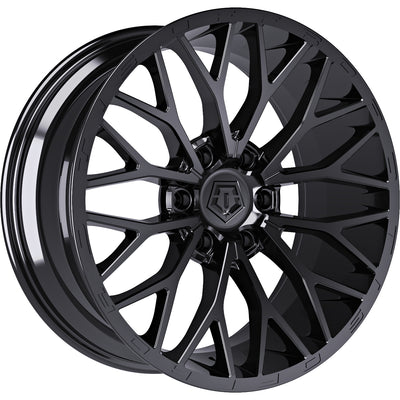 TIS 566B Gloss Black Wheel
