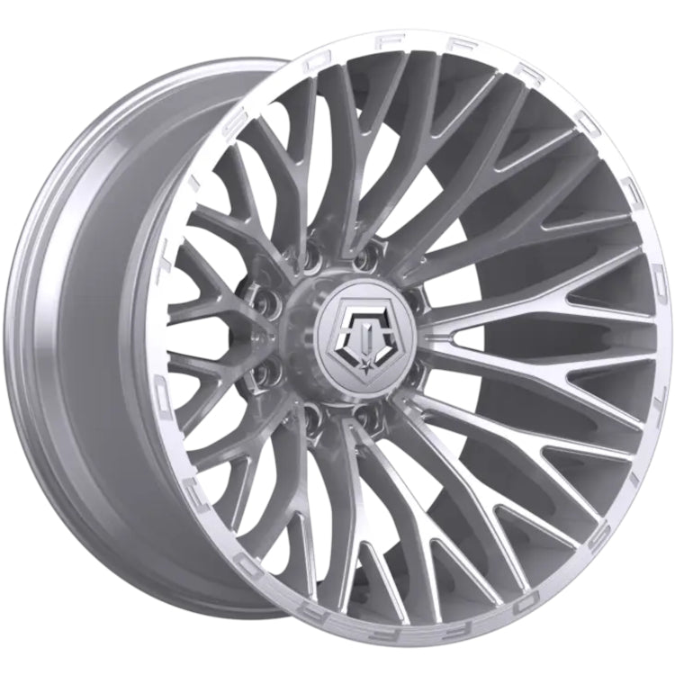 TIS 566BSM Silver Brushed Wheel