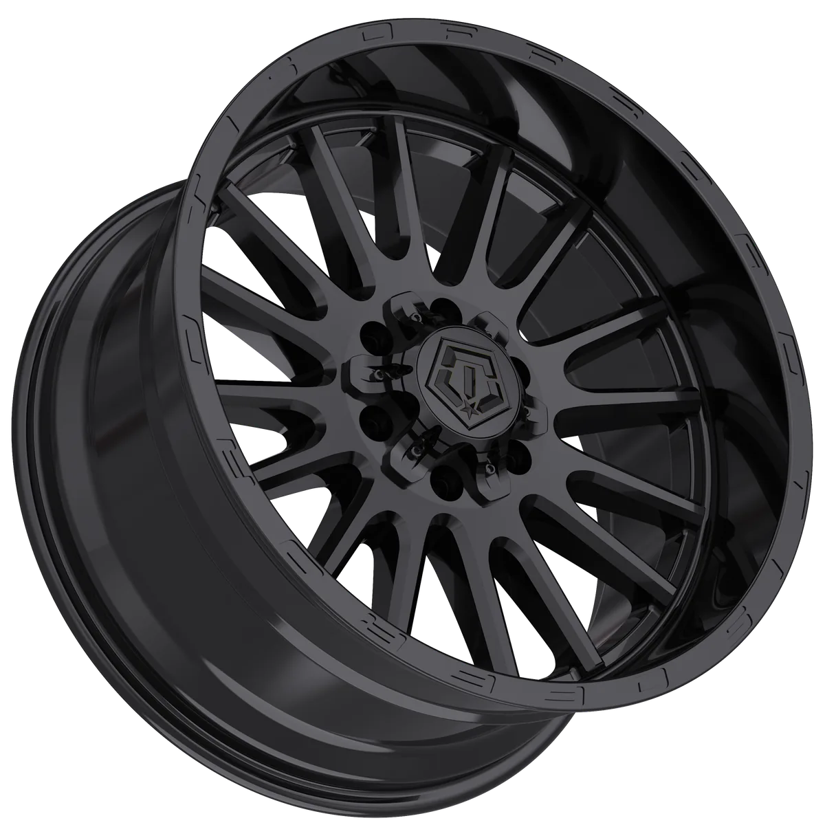 TIS 567B Gloss Black Wheel