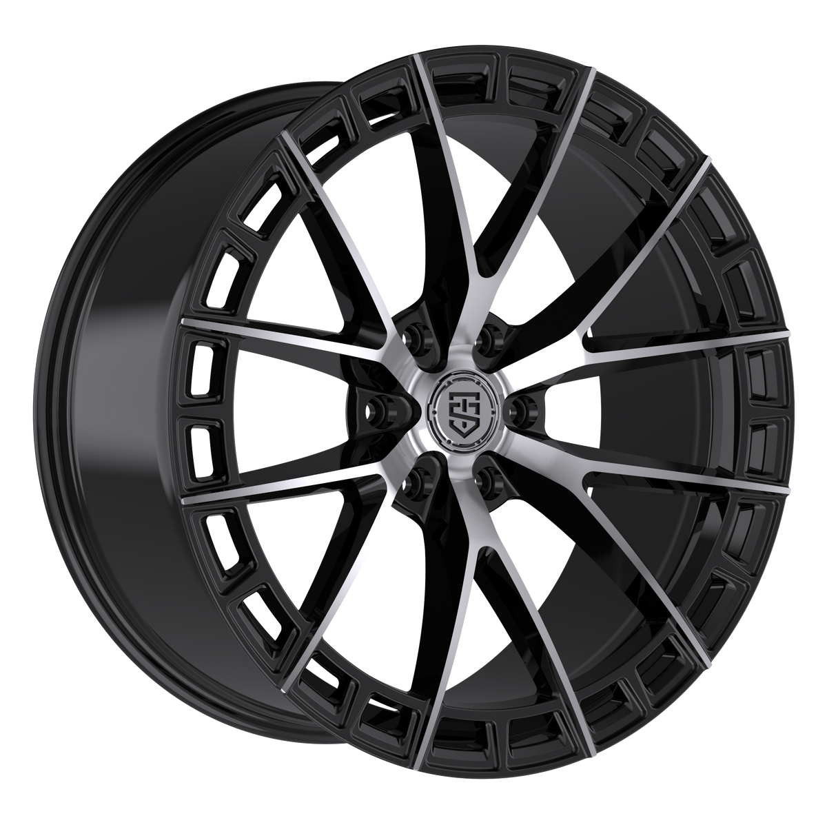 TIS Motorsports 504MB Black Wheel