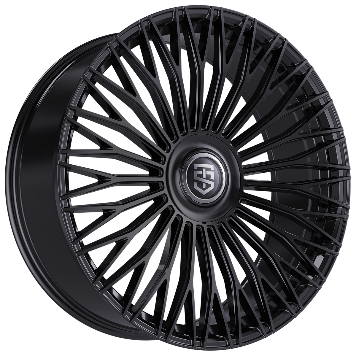 TIS Motorsports 507B Gloss Black Wheel