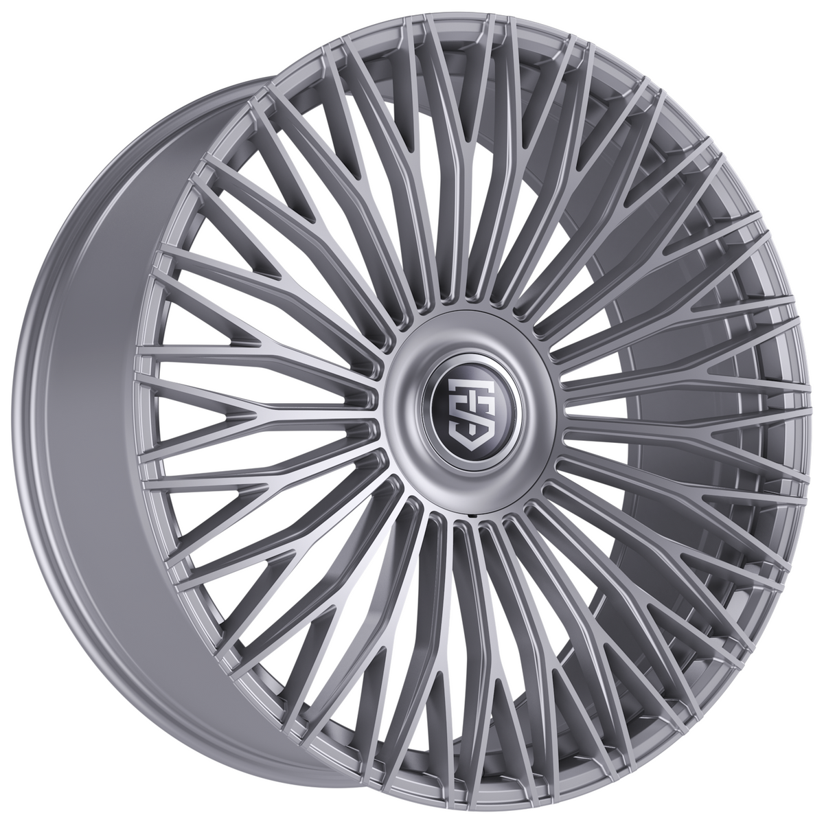TIS Motorsports 507S Gloss Silver wheel