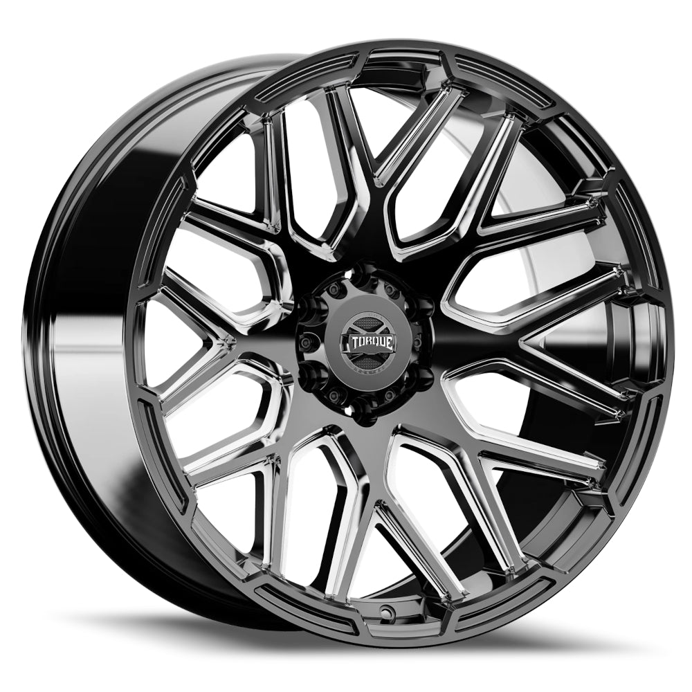 Torque TW409C Black Milled Wheel