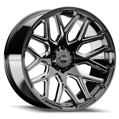Torque TW409C Black Milled Wheel