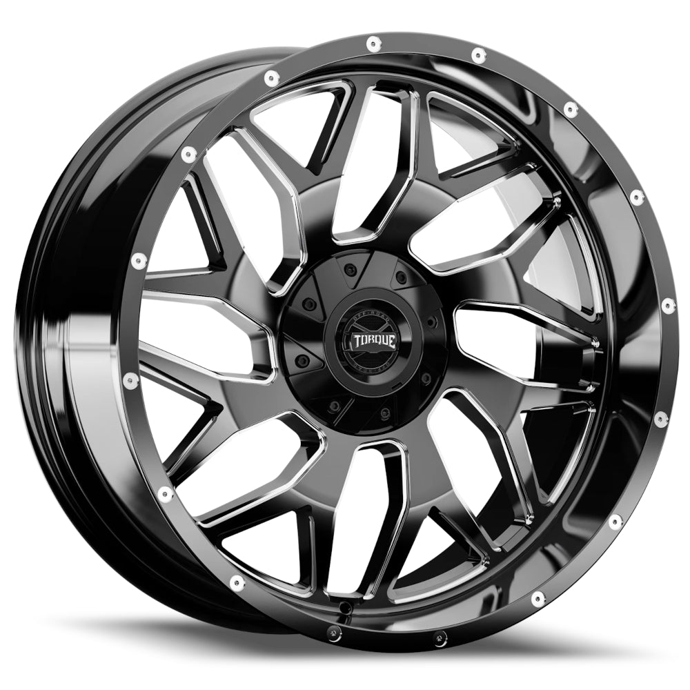 Torque TW427C Black Milled Wheel