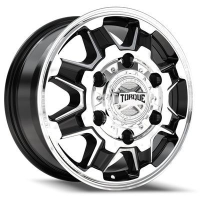 Torque TW558R Black Machined Wheel