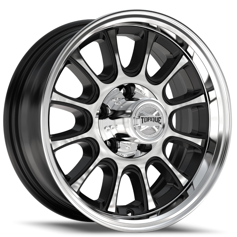 Torque TW752C Black Machined Wheel