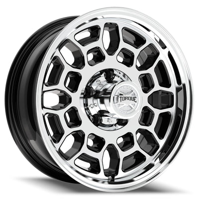 Torque TW753C Black Machined Wheel