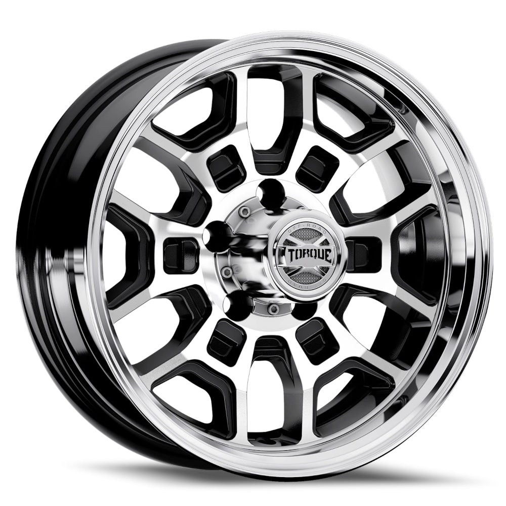 Torque TW754C Black Machined Wheel