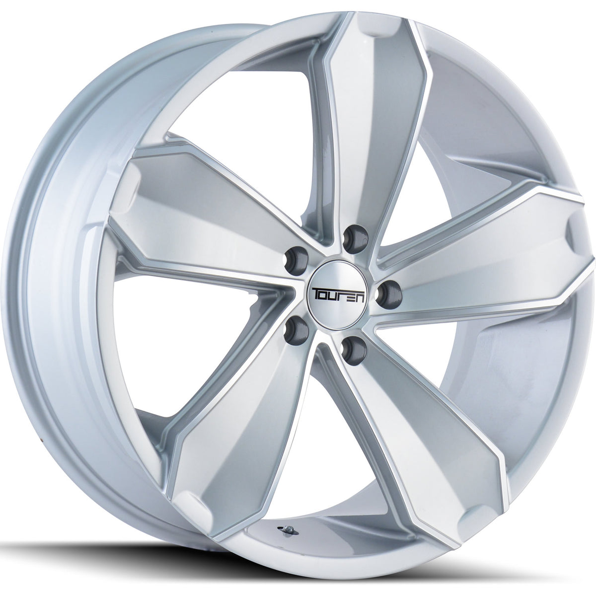 Touren TR71 Silver Machined Wheel
