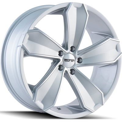 Touren TR71 Silver Machined Wheel