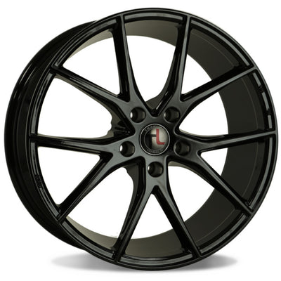Traklite Wheels Aero Gloss Black Wheel