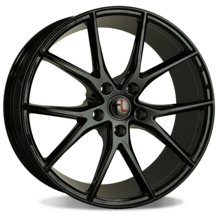 Traklite Wheels Aero Gloss Black Wheel