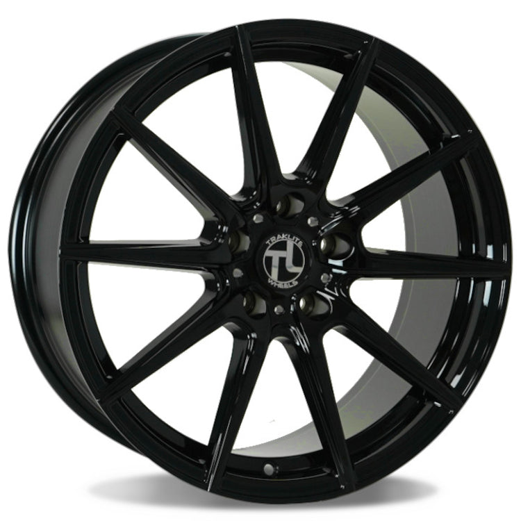 Traklite Wheels Angle Gloss Black Wheel