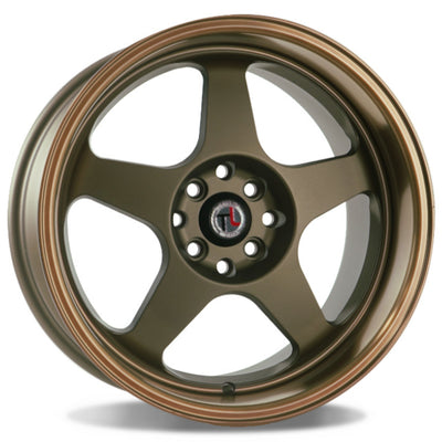 Traklite Wheels Burn Bronze Machined Wheel