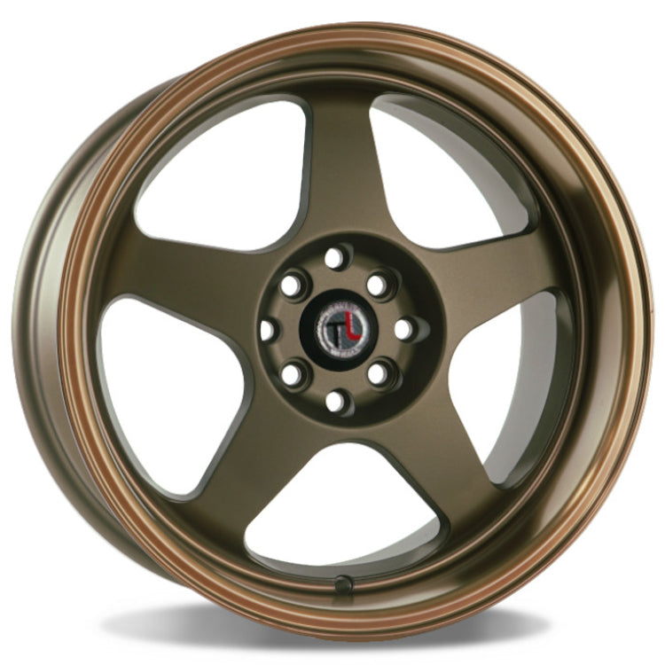 Traklite Wheels Burn Bronze Machined Wheel