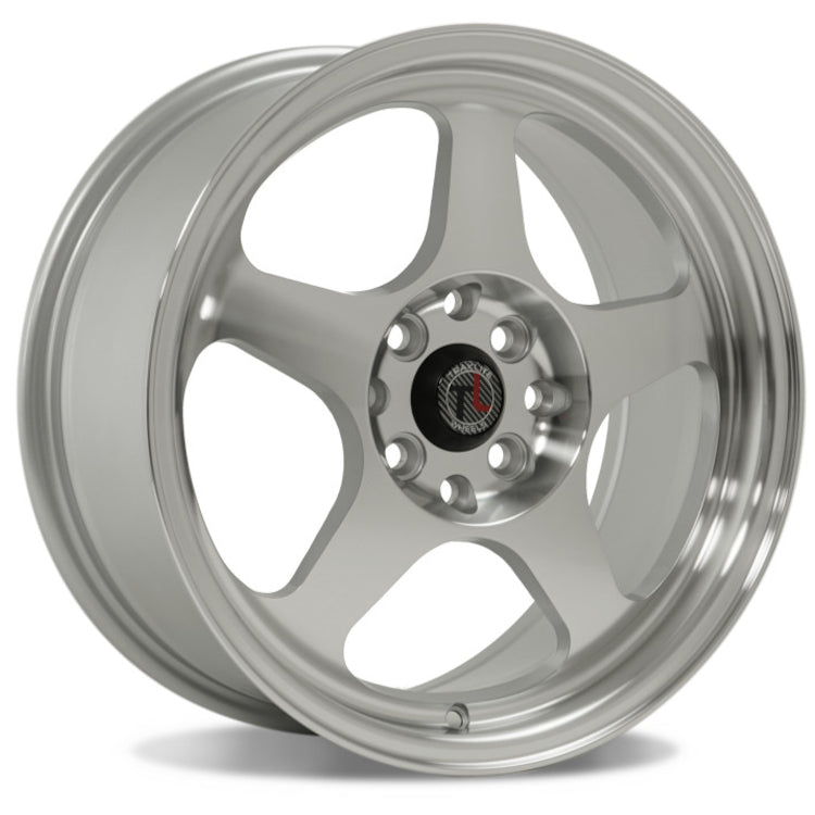 Traklite Wheels Burn Silver Wheel
