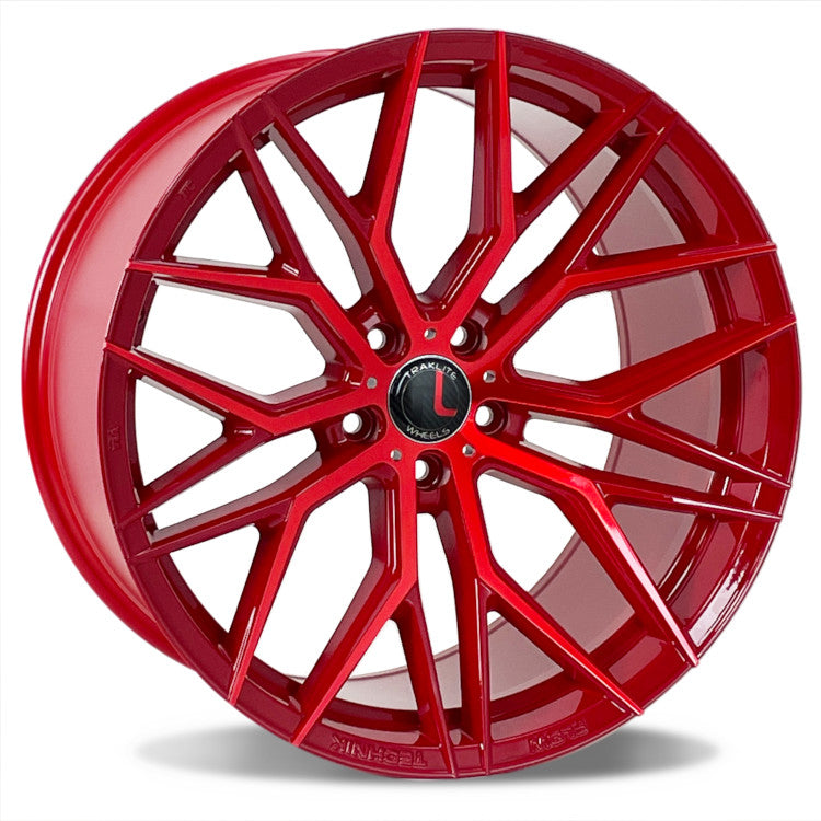 Traklite Wheels FT107 Candy Red Wheel
