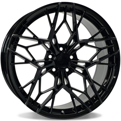 Traklite Wheels FT109 Gloss Black Wheel