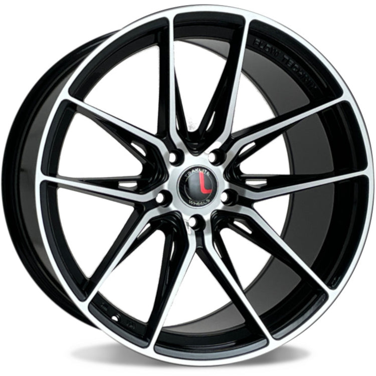 Traklite Wheels FT113 Black Machined Wheel