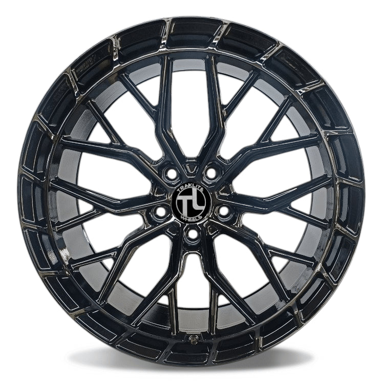 Traklite Wheels FT124 Gloss Black Wheel