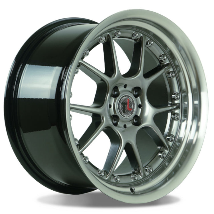 Traklite Wheels Tork Hyperblack Machined Wheel