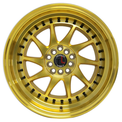 Traklite Wheels Turbo Gold Wheel