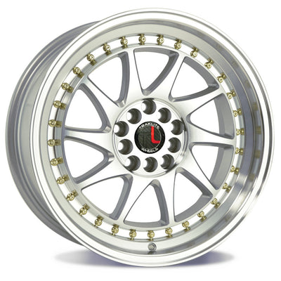 Traklite Wheels Turbo Silver Machined wheel