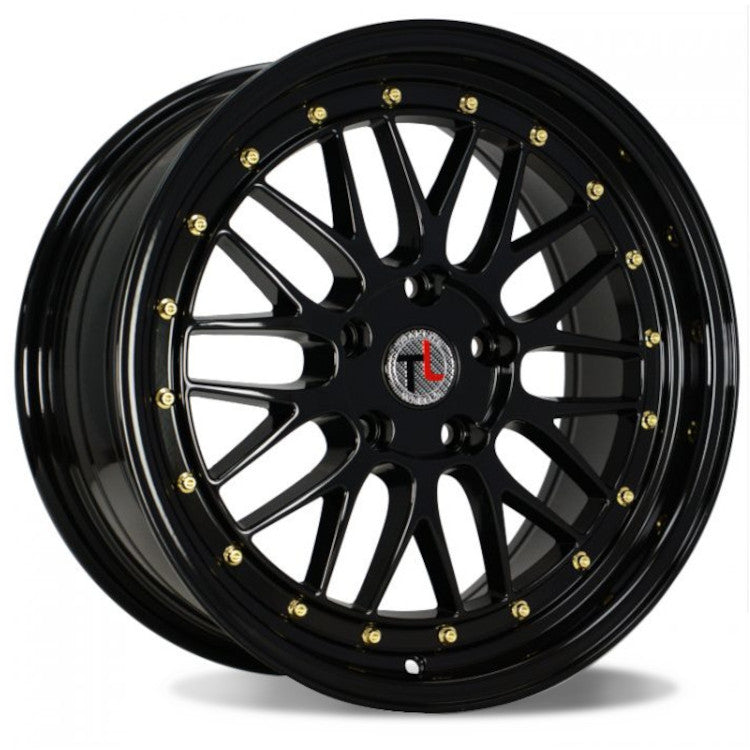 Traklite Wheels Turbulance Black Wheel
