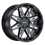 Black Rhino RUSH Black wheel