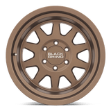 Black Rhino STADIUM 17x8.5 0 Matte Bronze   truck wheel