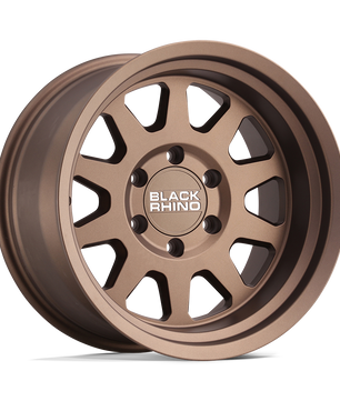 Black Rhino Hard Alloys STADIUM 17x9.5 -18 Matte Bronze