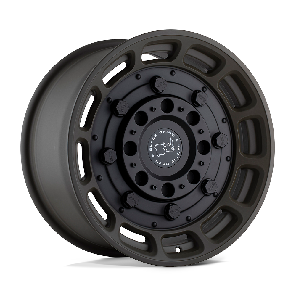 Black Rhino Warthog Green wheel