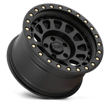 Black Rhino Primm 18x9.5 +18 Matte Black Brass Bolts premium truck wheel