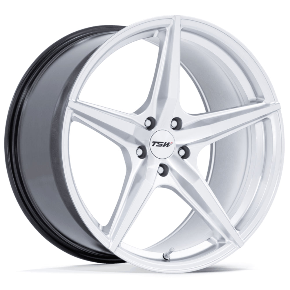 TSW Esprit Hypersilver Machined Wheel