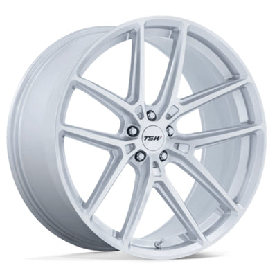 TSW Imola Silver Machined wheel