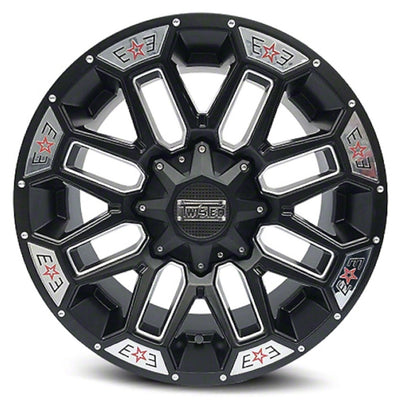 Twisted Offroad Ranger Black Milled Wheel