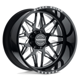 Black Rhino TWISTER Black wheel