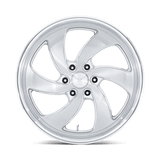 US Mags Desperado 6 Silver Milled Wheel