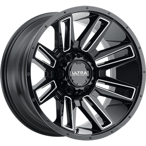 Ultra Apocalypse Black Milled Wheel