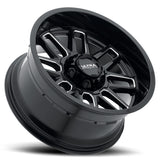 Ultra Butcher Black Wheel - angled view