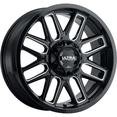 Ultra Butcher Black Milled Wheel