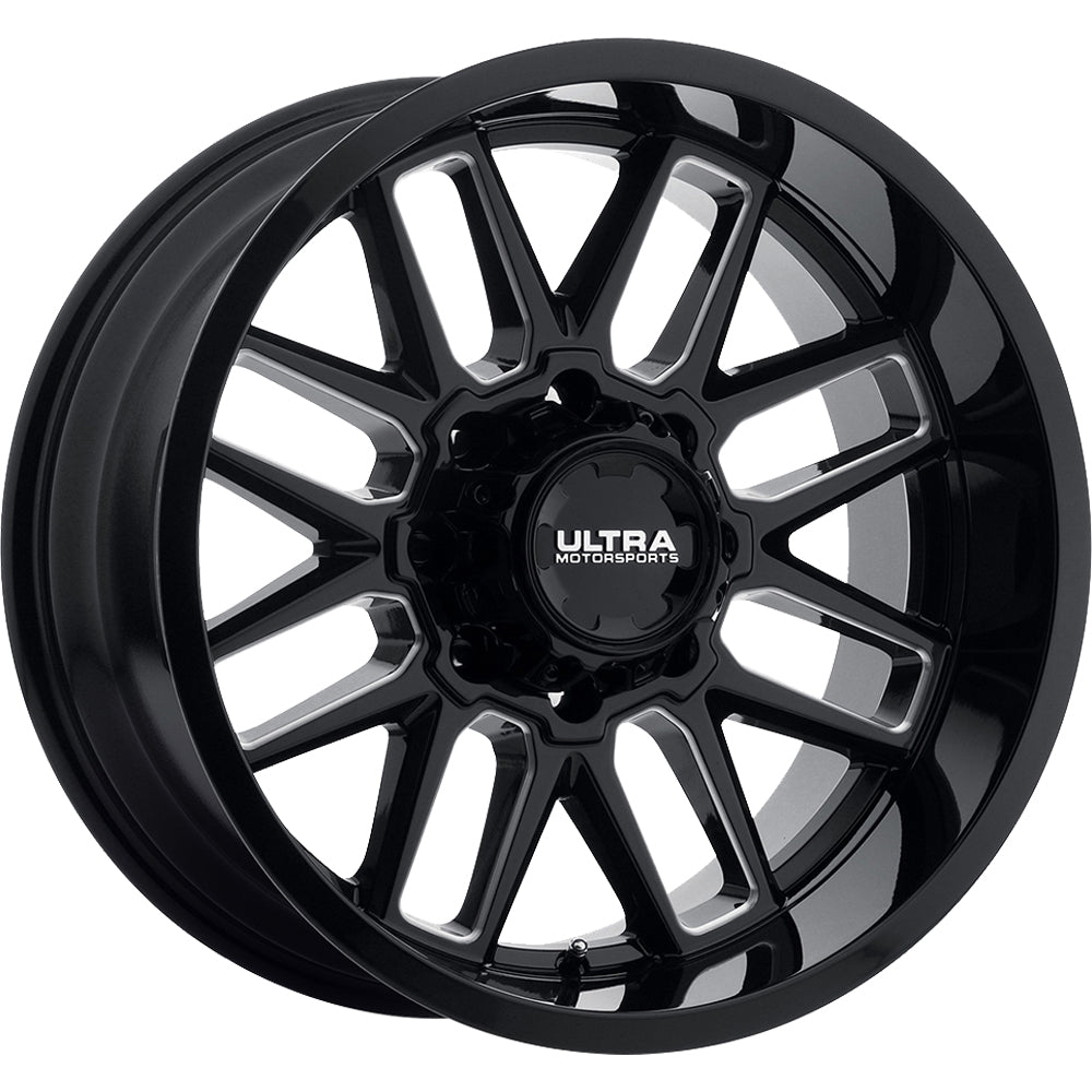 Ultra Butcher Black Milled Wheel