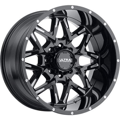 Ultra Carnivore Black Milled Wheel