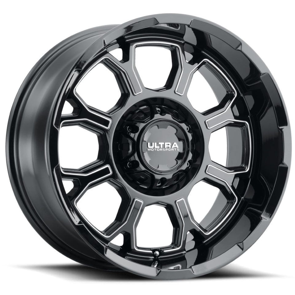 Ultra Commander Black Milled Wheel