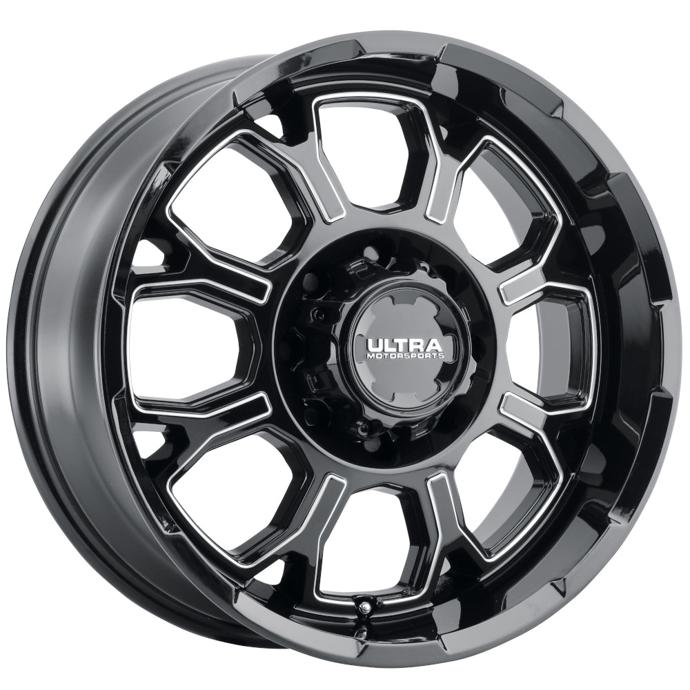 Ultra Commander Black Milled Wheel