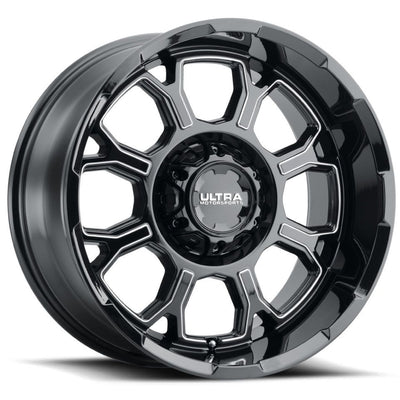 Ultra Commander Black Milled Wheel